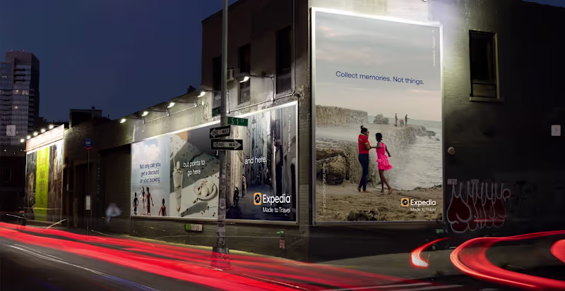 Cover image for Expedia's Dreamy Travel Campaign