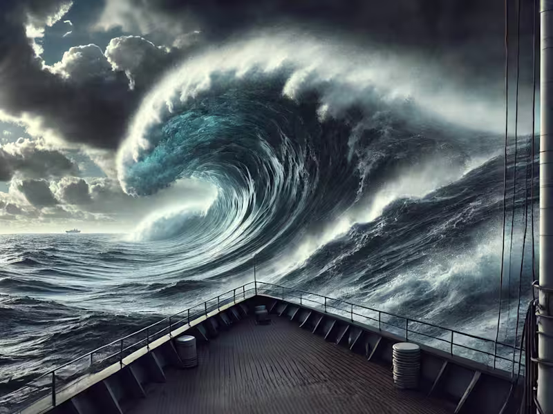 Cover image for Rogue Waves-WCC STEM Scholars Newsletter November 2023