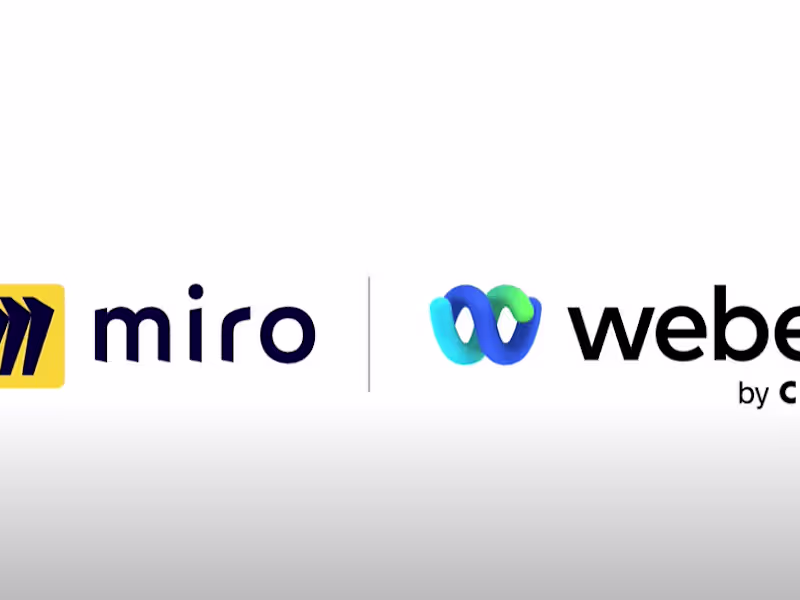 Cover image for Miro to Webex integration