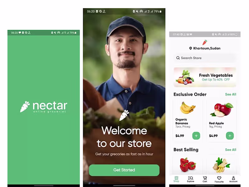 Cover image for Grocery App Project