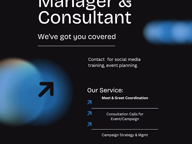 Cover image for Experienced Social Media and Event Manager 
