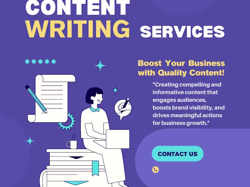 Cover image for Content writing 