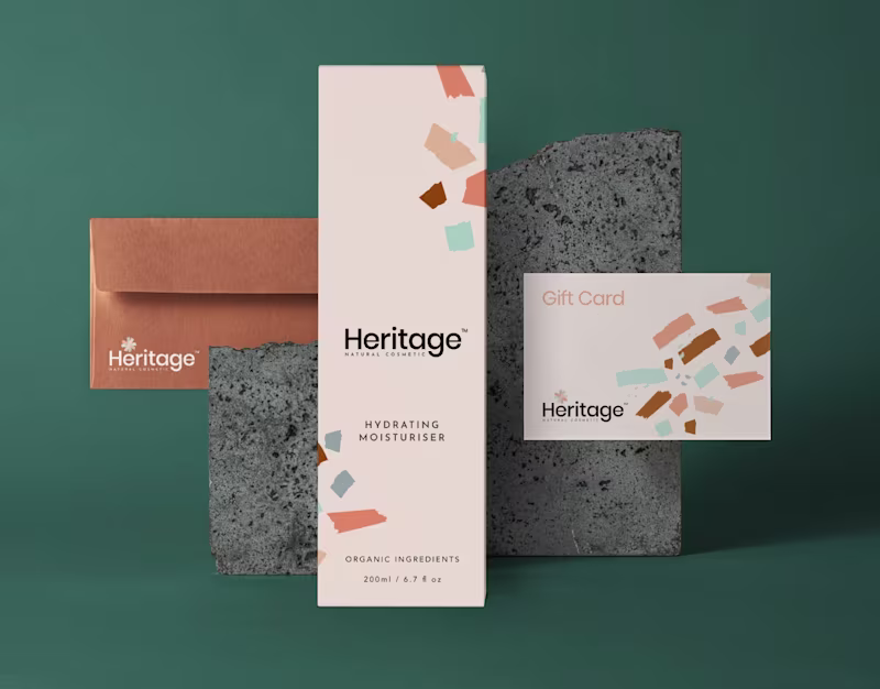Cover image for Heritage cosmetic- branding & packaging