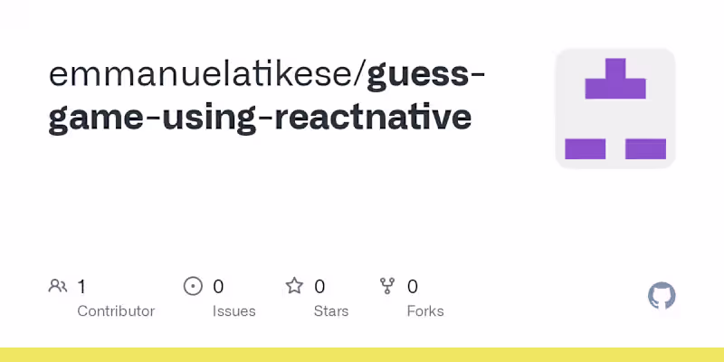 Cover image for emmanuelatikese/guess-game-using-reactnative
