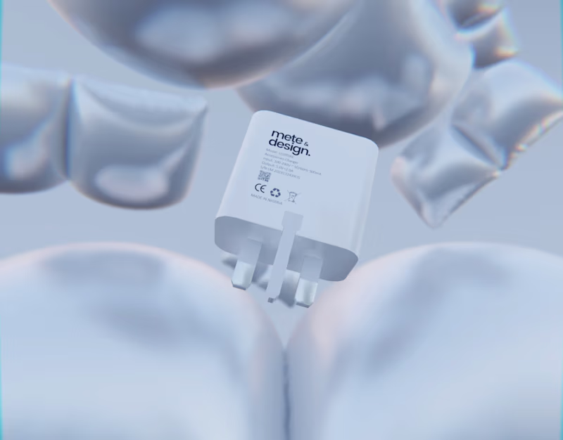 Cover image for mete & design Charger Adaptor