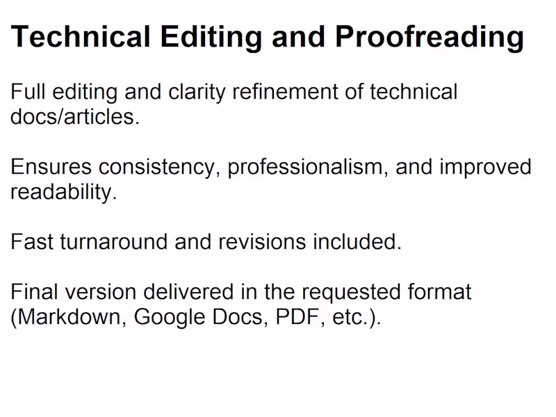 Cover image for Technical Editing and Proofreading