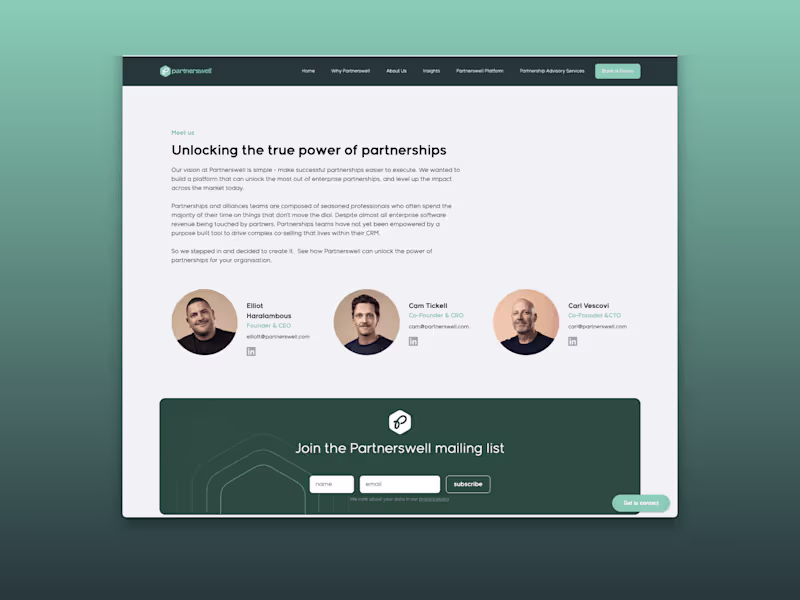 Cover image for ✦ Partnerswell ✦