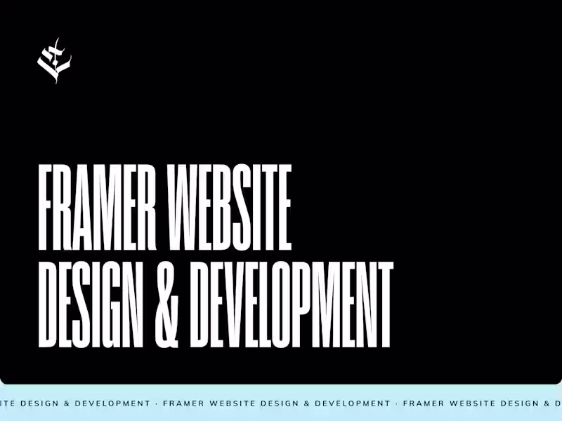 Cover image for Framer Website Design & Development