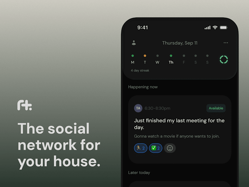 Cover image for RoomAid: the social network for your house.