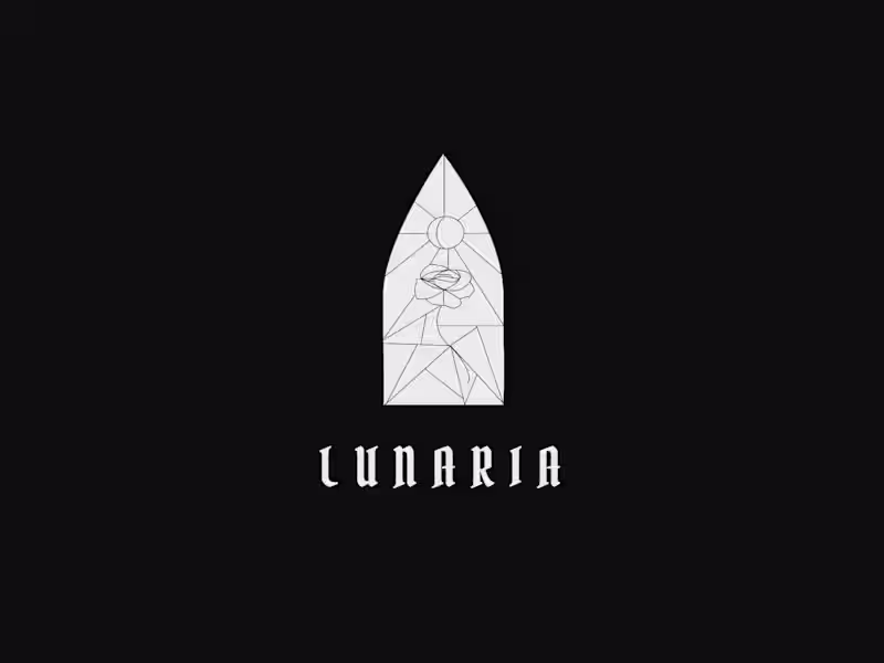 Cover image for LUNARIA Logo Design Project