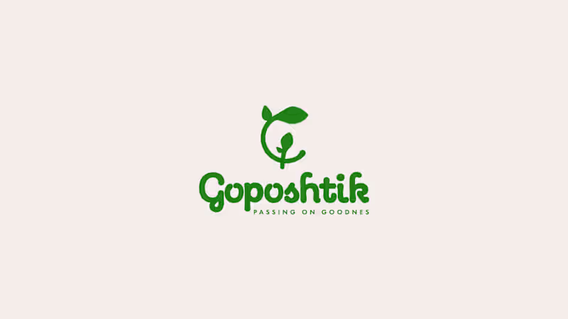 Cover image for Goposhtik,Grocery Brand identity design, Logo