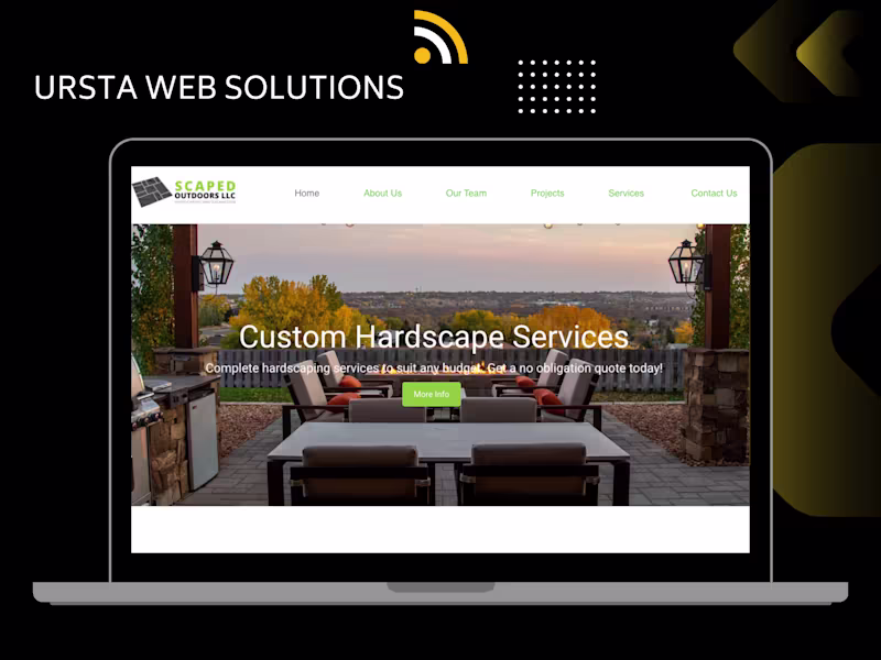 Cover image for WordPress Website Design for Scaped Outdoors