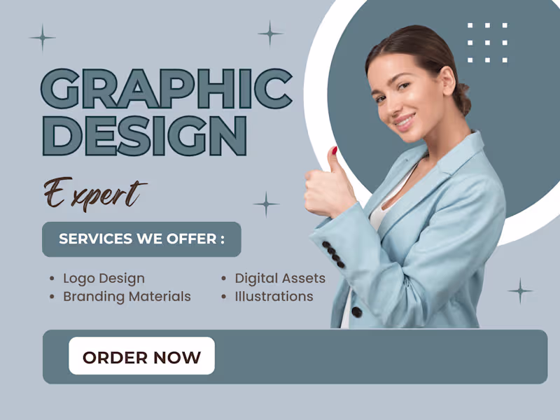 Cover image for I will design custom logos, banners, business cards, and more