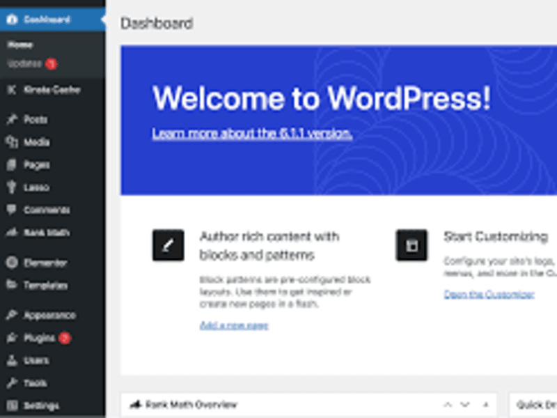 Cover image for Wordpress website development