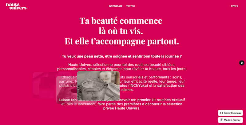 Cover image for Haute Univers Digital Platform Development