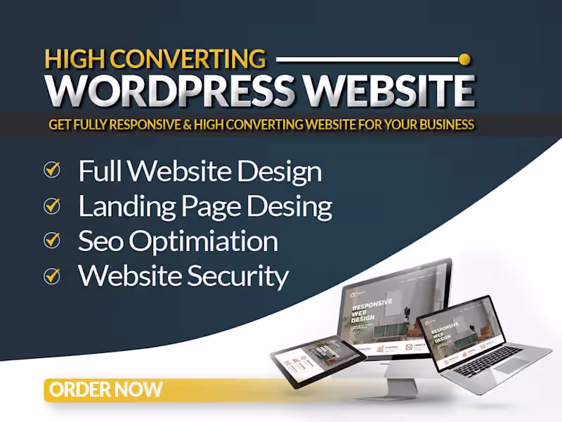 Cover image for Professional WordPress Development Services
