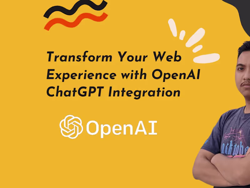 Cover image for You will get an OpenAI ChatGPT into your web application