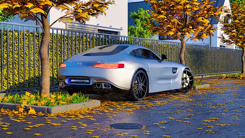 Cover image for Mercedes Benz AMG GT 