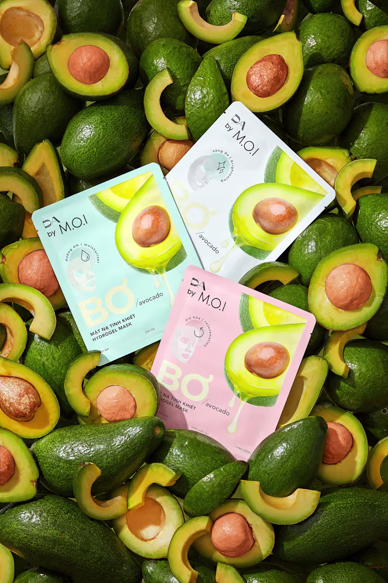 Cover image for Avo Hydrogel Mask // DA by M.O.I on Behance