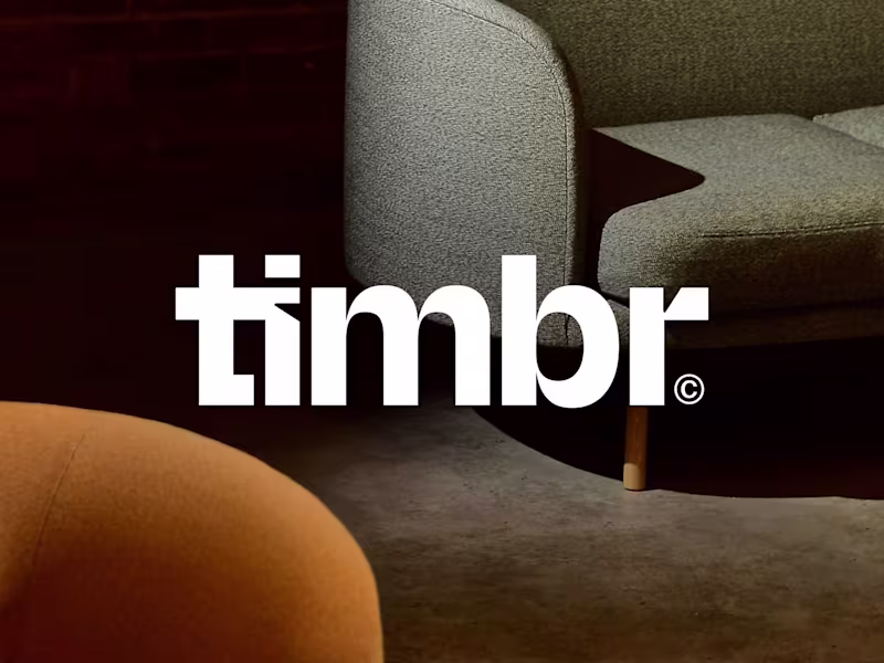 Cover image for Timbr furniture - Brand identity
