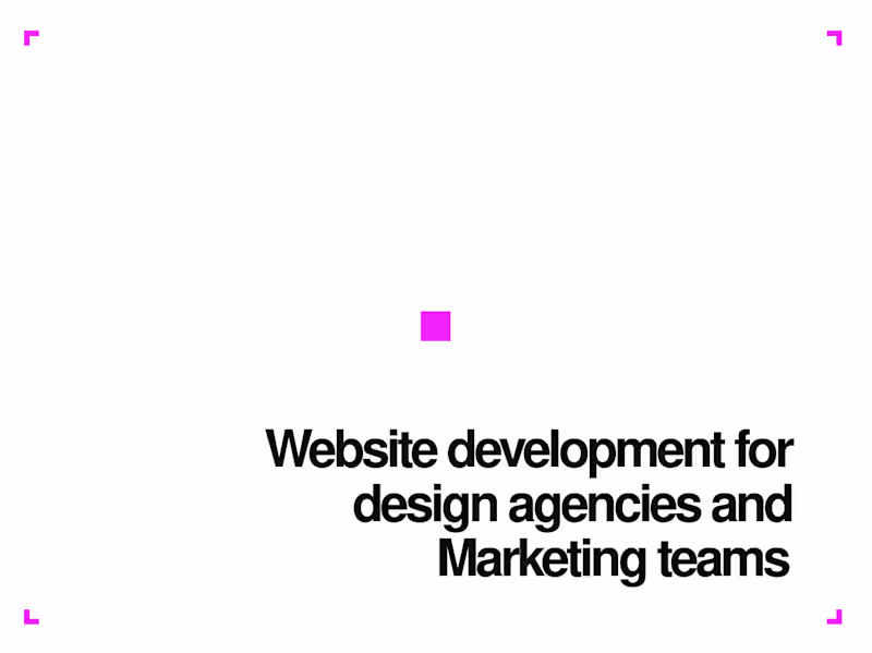 Cover image for Website Developemnt