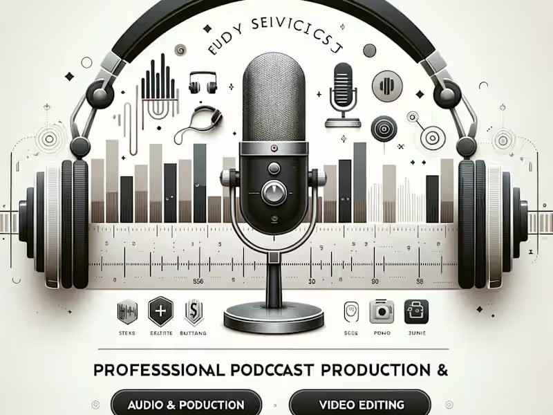 Cover image for Bring Your Podcast to Life | Pro Podcast Producer & Video Editor