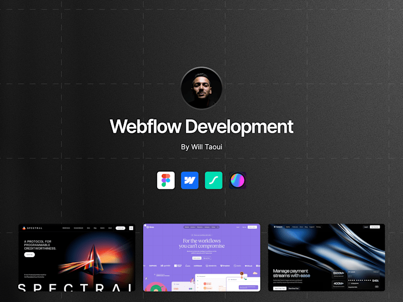 Cover image for Webflow | Landing Page Development