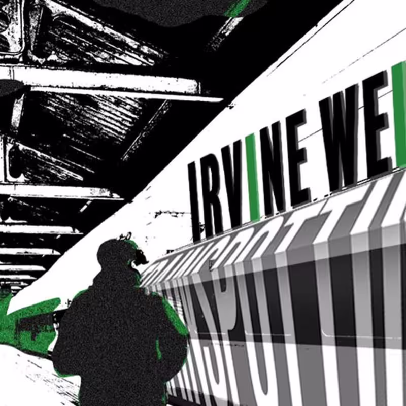 Cover image for Trainspotting Book Cover Redesign
