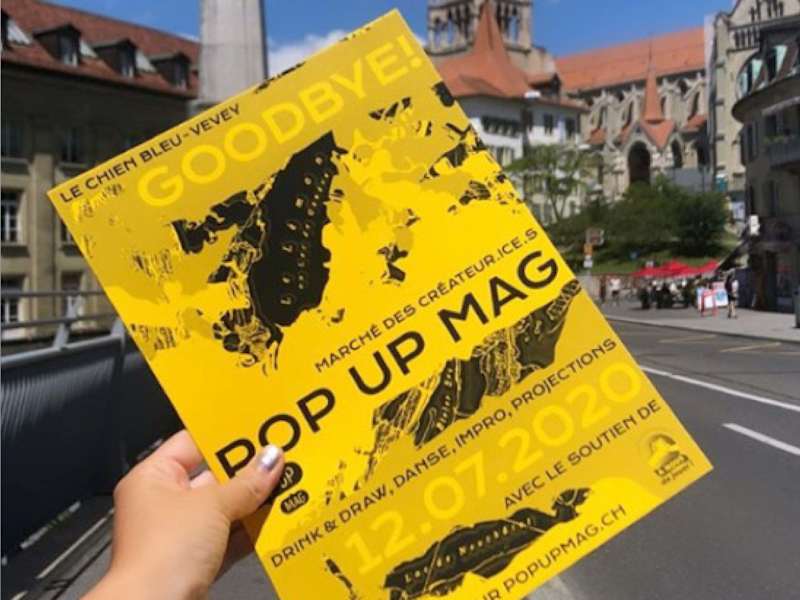 Cover image for Pop Up Mag Visual communication