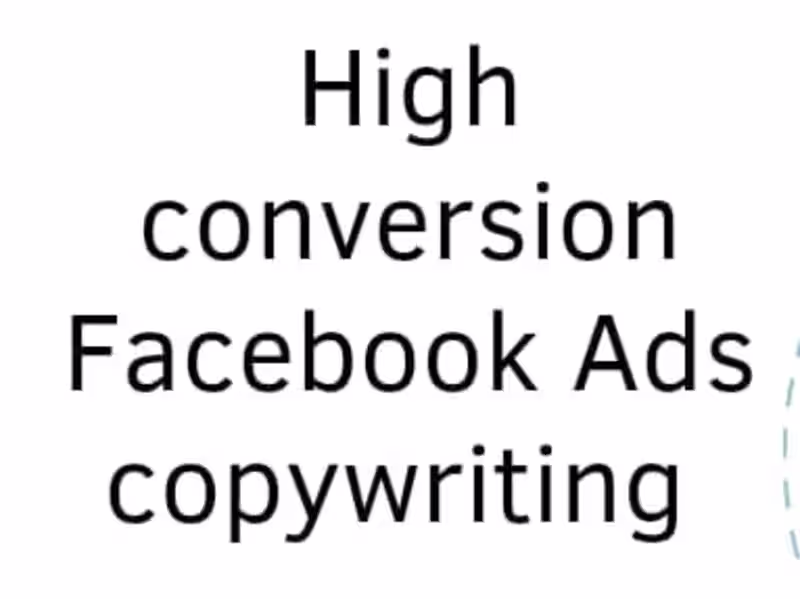 Cover image for FACEBOOK ADS COPYWRITING