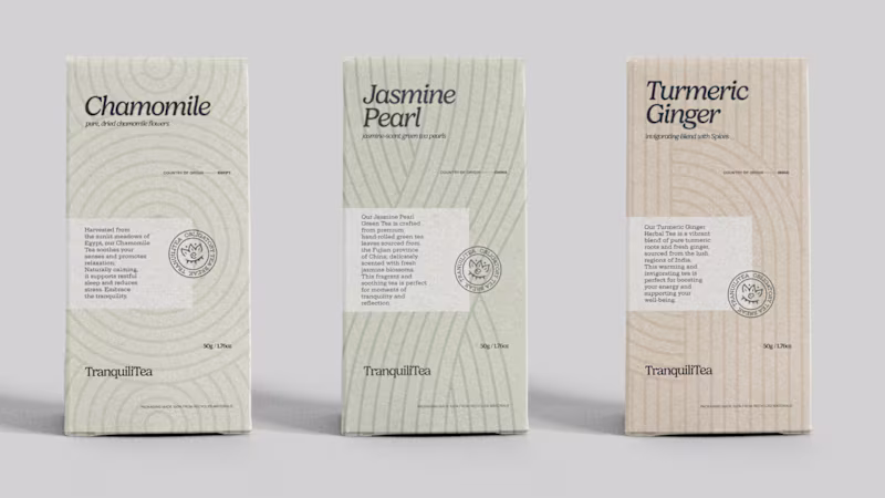 Cover image for TranquiliTea Branding