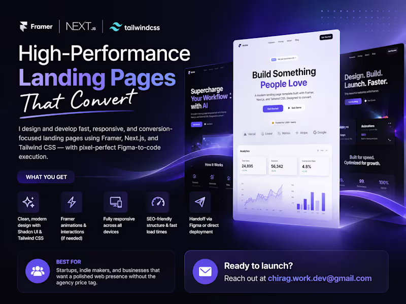 Cover image for  Landing Pages that Convert