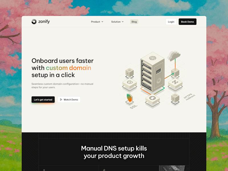 Cover image for Zonify Website Design