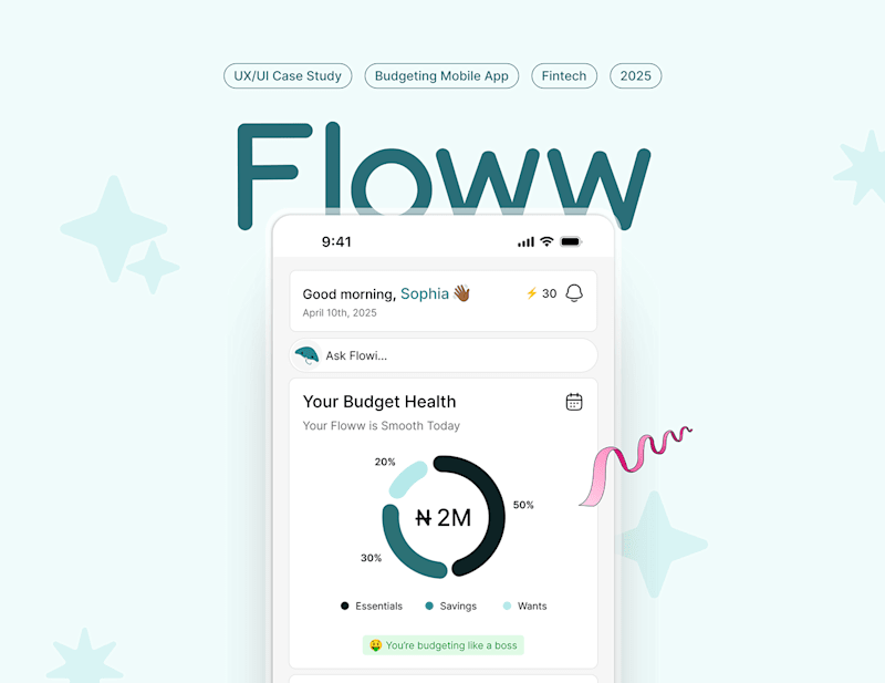 Cover image for Floww : AI-Powered Budgeting