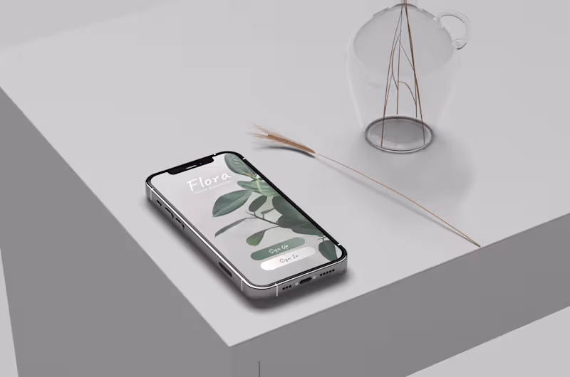 Cover image for Design App "Flora"