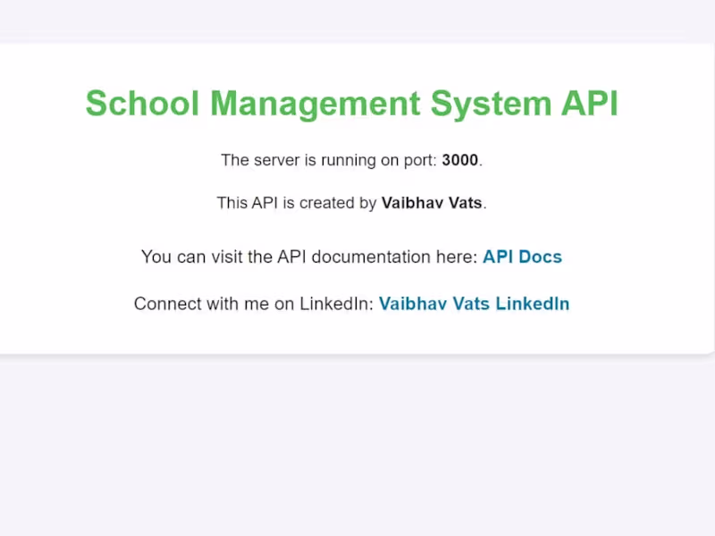 Cover image for School-Management-System-API