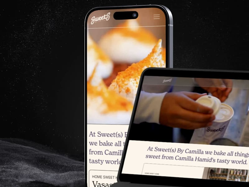 Cover image for Everything is sweeter at Camilla bakery
