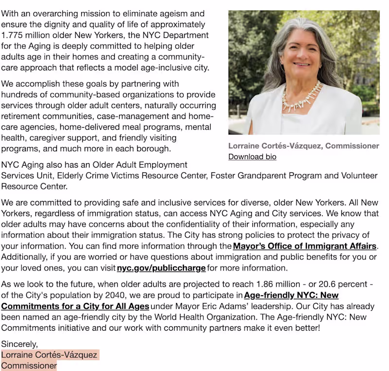 Cover image for Recently, I made new headshots for Lorraine Cortés-Vázquez, ...