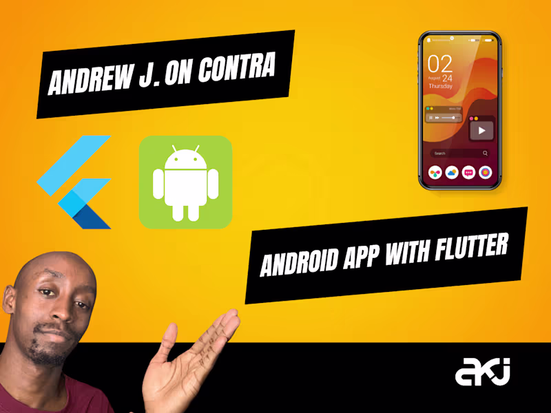 Cover image for I will create your Android app with Flutter in such a short time