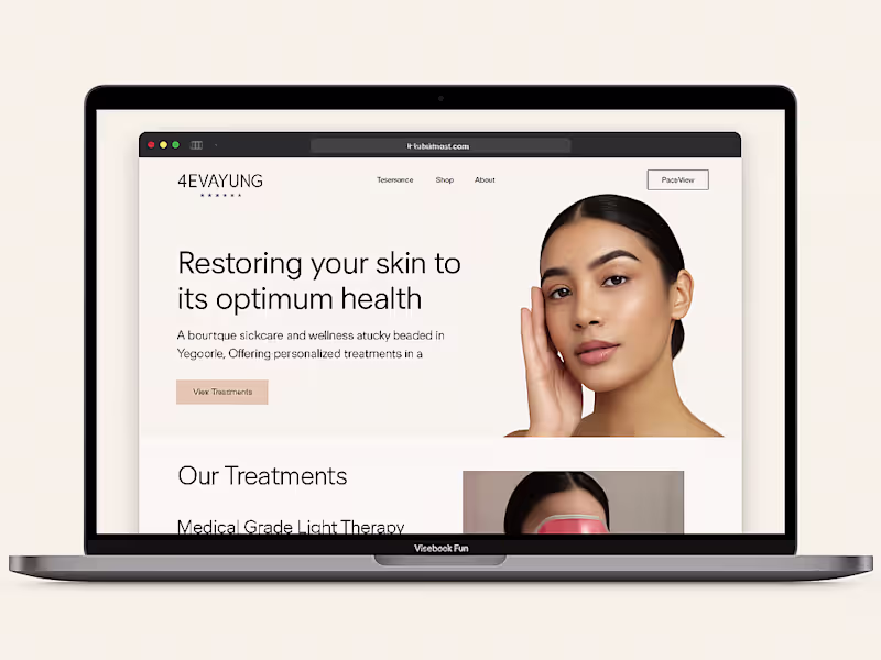 Cover image for 4Eva Young Beauty E-Commerce Website Design & Development