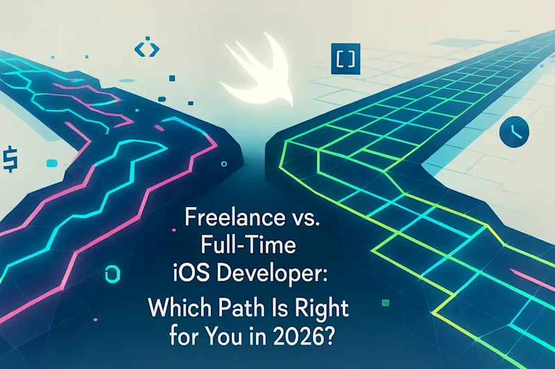 Cover image for Freelance vs. Full-Time iOS Developer: Which Path Is Right for You in 2025?