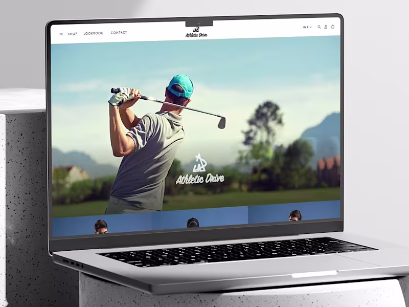 Cover image for Athletic Drive | Website Design