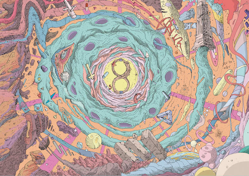 Cover image for Ouroboros - Graphic Novel on Behance
