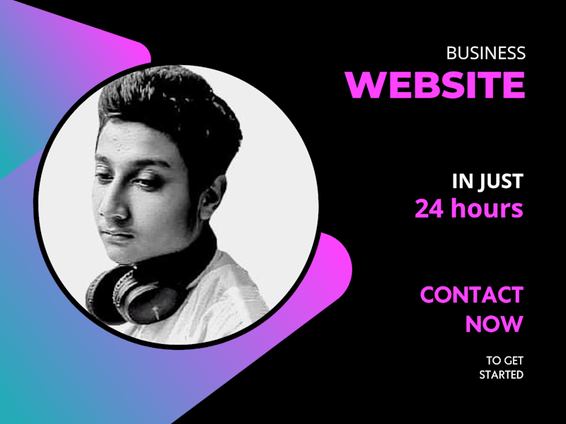 Cover image for I will create a business showcase website for you in 24 hours