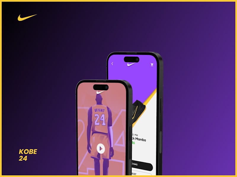 Cover image for Nike x Kobe - Mobile UI Design