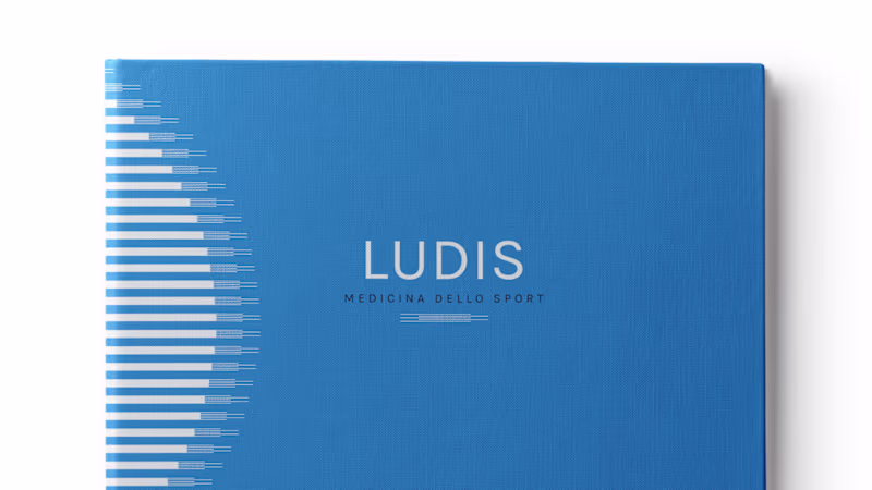 Cover image for Sports Medicine clinic Visual ID - LUDIS