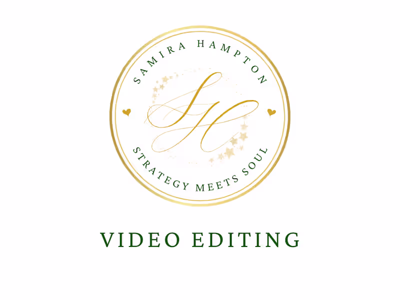 Cover image for Video Editing