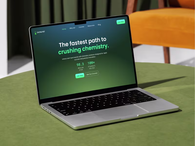 Cover image for Catalyst Chemistry | Built of Framer