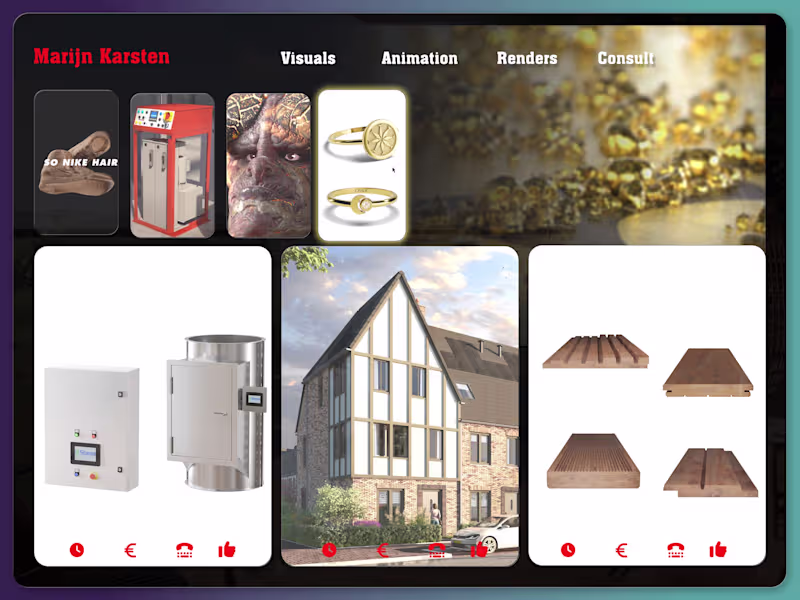 Cover image for Fast and eclectic visuals for everybody with a small budget.