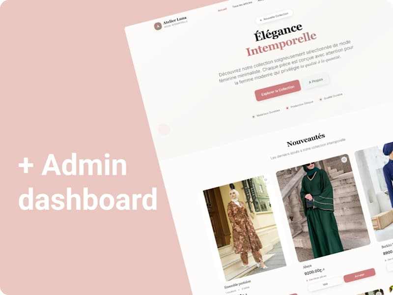 Cover image for Modern E-commerce Website Development